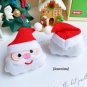 10pcs7cm Cartoon Christmas Stuffed Plush Doll Toys Cute Santa Claus Snowman Elk Stuffed Toy