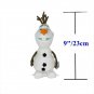 Kawaii 23/30cm OLAF Plush peluche olaf Doll Elsa Anna Snowman sven reindeer brinquedos plush dolls