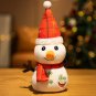 40cm Christmas Doll Plush Toy Red Color Father Christmas Elk Snowman Cartoon Plushie Peluche Kawaii