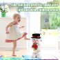 Christmas Plush Dolls With Music Animated Stuffed Reindeer Santa Claus Snowman Plush Toys