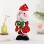 Christmas Plush Dolls With Music Animated Stuffed Reindeer Santa Claus Snowman Plush Toys