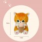 Kawaii Plush Doll Mofusand Cat Cute Anime Soft Plushies Stuffed Holding Ice Cream Keychain