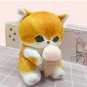 Kawaii Plush Doll Mofusand Cat Cute Anime Soft Plushies Stuffed Holding Ice Cream Keychain