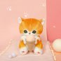 Kawaii Plush Doll Mofusand Cat Cute Anime Soft Plushies Stuffed Holding Ice Cream Keychain
