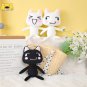 Kawaii Toro Inoue Cat Anime Game Plush Toy Soft Cartoon Black Cat Animal Doll Room Decor Pillow