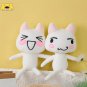 Kawaii Toro Inoue Cat Anime Game Plush Toy Soft Cartoon Black Cat Animal Doll Room Decor Pillow