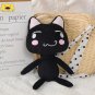 Kawaii Toro Inoue Cat Anime Game Plush Toy Soft Cartoon Black Cat Animal Doll Room Decor Pillow