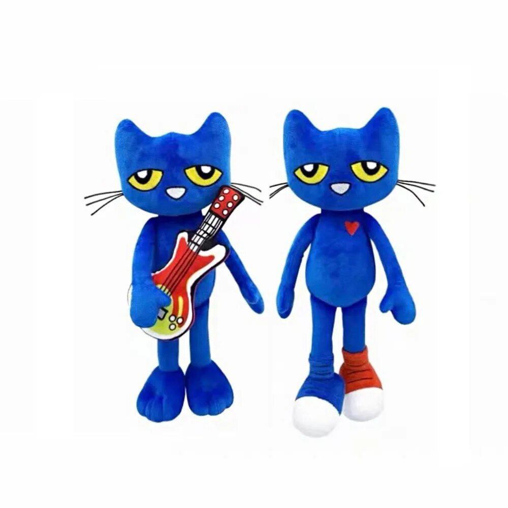 Hot 28cm Cute Animal Pete the cat plush Toy Cartoon Blue Cat Stuffed Dolls Gifts For Child