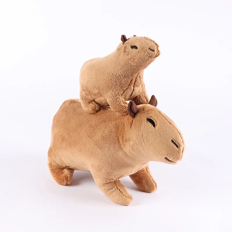 30cm Simulation Capybara Stuffed Animals Plush Toy Fluffy Capybara Doll Soft Toy Kid Birthday