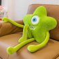 4 Colors Plush Star Monster Toy Stuffed Long Arms Legs Throw Pillow Creative Sofa Room