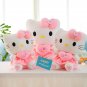Cute Hello Kitty Pink Plush Stuffed Toys Anime Cartoon Plushie Doll Soft Stuffed Pillow Toys