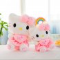 Cute Hello Kitty Pink Plush Stuffed Toys Anime Cartoon Plushie Doll Soft Stuffed Pillow Toys