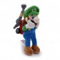 22cm Super Mario Bros Video Game Figures Luigi Cartoon Plush Doll Cute Anime Pendant Toys