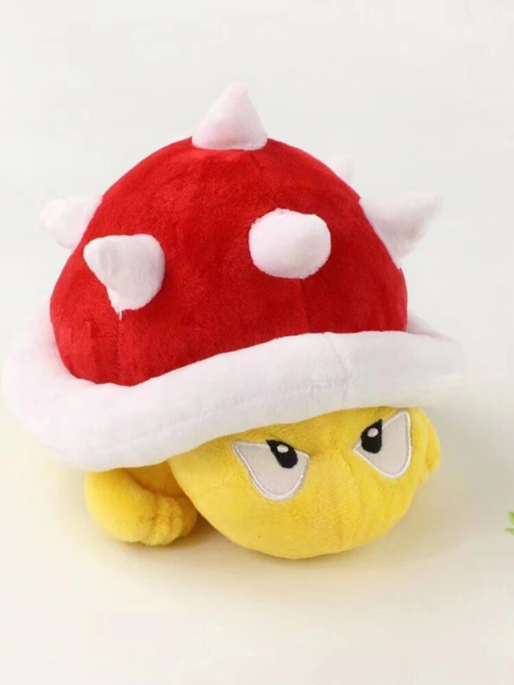 14cm Classic Video Game Super Mario Bros Cartoon Figure Spiny Plush Toy Cute Anime Stuffed Dolls