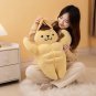 58-85cm Pom Pom Purin Muscle Funny Plush Doll Toy Kawaii Cartoon Anime Soft Pillow Stuffed Decor