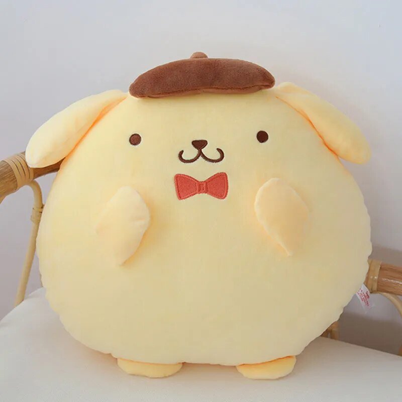 Big Pom Pom Purin Stuffed Plush Toys Dolls 15.8" Soft Cushion PillowCartoon