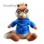 Simon The Movie Chipmunks Plush Toy Blue Squirrel Soft Stuffed Doll 10'' Children Gift