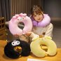Sanrio Anime Cartoon Plush My Melody Kuromi Cinnamoroll Hello Kitty U-shaped Pillow Neck Pillow