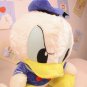 New Disney Anime Angry Donald Duck Plush Toy Sleeping Pillow Cute Doll Soft Plushise Room Decoration