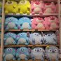 30cm Cute Cartoon Stitch Lotso Sullivan Mike Fruit On Head Super Soft Theme Round Pier Plush