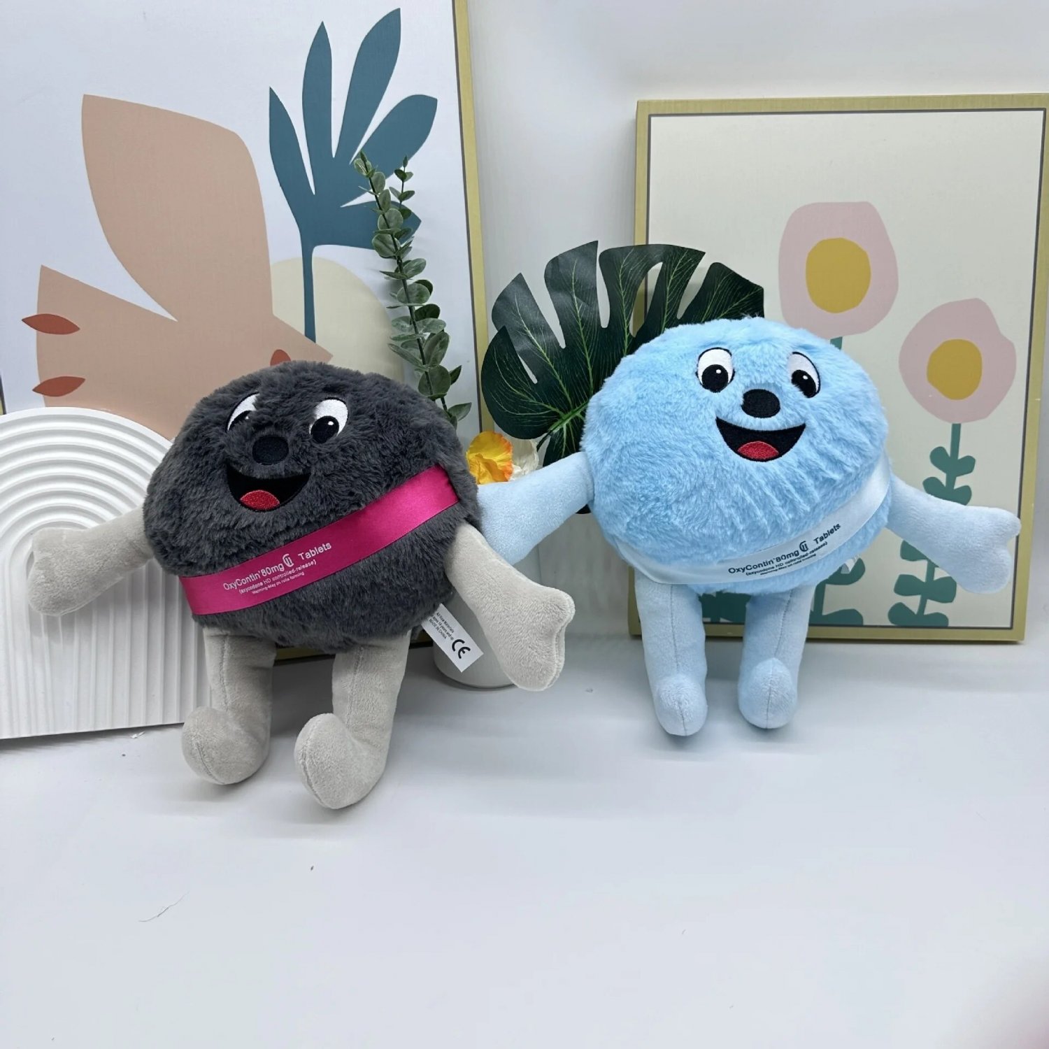 1/2pcs 26CM Painkiller Oxycontin Plush Anime Plush Toy Plush Toy Stuffed Animals Soft Plush Children