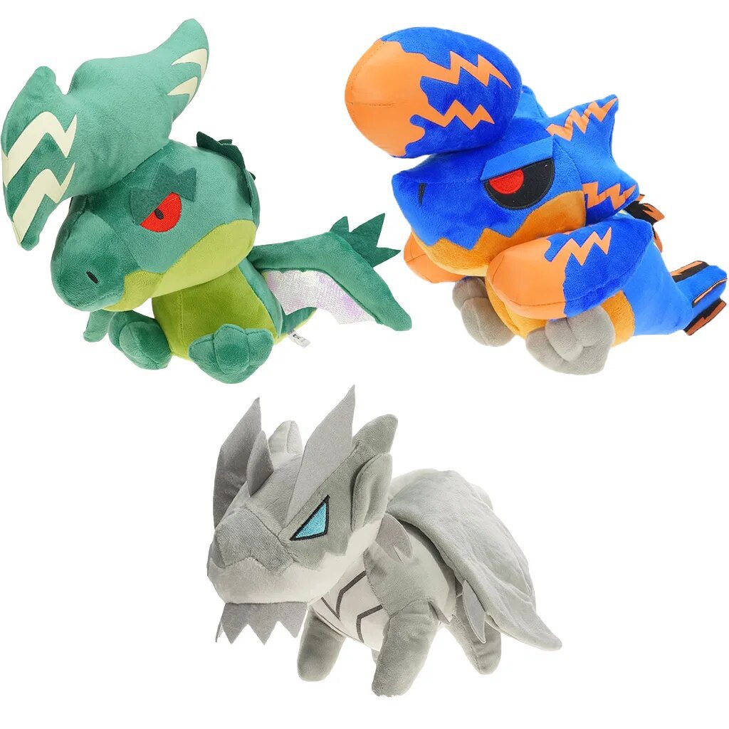 Anime Monster Hunter Brachydios Boltreaver Astalos Kushala Daora Plush ...