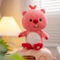 Cute Loopy Plush Toys Pink Little Beaver Korea Toy Pink Bear Pillow Kawaii Doll Toys