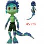 Disney Pixar Movie Luca Alberto Sea Monster Plush Toy 17-43cm Cartoon Cat Purple Girl Stuffed Toys
