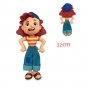 Disney Pixar Movie Luca Alberto Sea Monster Plush Toy 17-43cm Cartoon Cat Purple Girl Stuffed Toys