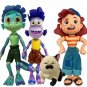 Disney Pixar Movie Luca Alberto Sea Monster Plush Toy 17-43cm Cartoon Cat Purple Girl Stuffed Toys