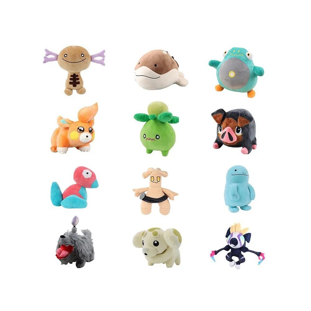 Pokmon Anime Characters Clodsire Greavard Gholdengo Gimmighoul Grafaiai Kids Cartoon