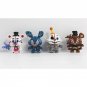 New 8Pcs/Set FNAF Five Nights At Freddys Freddy Toys Bonnie Foxy Fazbear Bear Action Figures