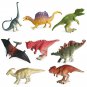 8pcs/set Mini Dinosaur Toy Jurassic Indominus Rex Tyrannosaurus Action Figure Dino