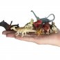 8pcs/set Mini Dinosaur Toy Jurassic Indominus Rex Tyrannosaurus Action Figure Dino