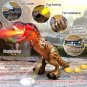Electric Toy Large Size Walking Spray Lay Eggs Dinosaur Robot With Light Sound Mechanical Dinosaurs