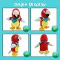 20cm Recording Doll Parrot Singing Plush Toy Throw Pillows Stuffed Walk Toys Electric Dance Animal