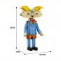 Moc Arnolded Figure Model Building Blocks Anime Yellow Hair Boy Bricks DIY Toys Sets Birthday Gift