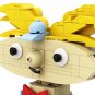 Moc Arnolded Figure Model Building Blocks Anime Yellow Hair Boy Bricks DIY Toys Sets Birthday Gift