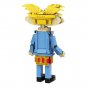 Moc Arnolded Figure Model Building Blocks Anime Yellow Hair Boy Bricks DIY Toys Sets Birthday Gift