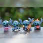 4Pcs/Set 3-4cm Disney Anime Stitch Figure Toy Mini Action Figurines Dolls Party