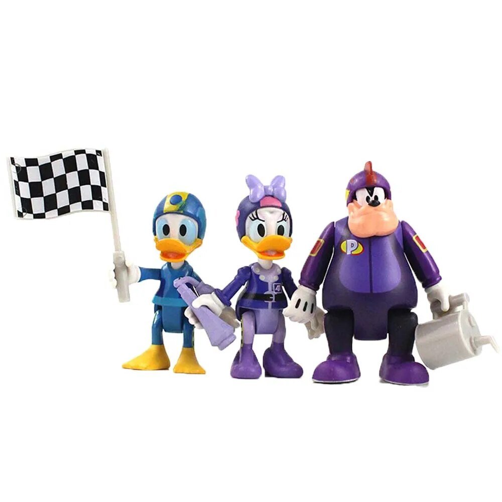 7Pcs/Set Disney Action Figures Toys Mickey Minnie Mouse Donald Daisy Duck Goofy Pluto