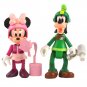 7Pcs/Set Disney Action Figures Toys Mickey Minnie Mouse Donald Daisy Duck Goofy Pluto