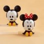 2pcs Disney Anime Figures Mickey Minnie Cake Decoration Ornaments Dolls Mickey Mouse Toys