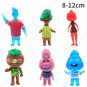 6pcs/set Disney Cartoon Elemental Series Action Toy Figure Collectible Puppets