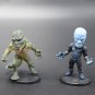 6Pcs/Set 6-8cm Disney Q Version The Amazing Spider Lizard PVC Action Figures Dolls Figurines