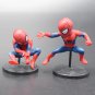 6Pcs/Set 6-8cm Disney Q Version The Amazing Spider Lizard PVC Action Figures Dolls Figurines