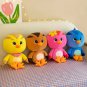 28cm Cute Chicken Plush Toy Cartoon Stuffed Big Head Eyes Doll Children's Birthday Gift