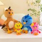 28cm Cute Chicken Plush Toy Cartoon Stuffed Big Head Eyes Doll Children's Birthday Gift