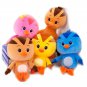 28cm Cute Chicken Plush Toy Cartoon Stuffed Big Head Eyes Doll Children's Birthday Gift