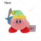 Kawaii Anime Star Kirby Sword Kirby Stuffed Peluche Plush High Quality Cartoon Toys Great